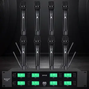 BEISMIC 808B receiver with handheld microphones