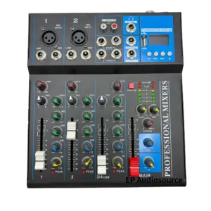EA-F4 4-channel analog mixer overview