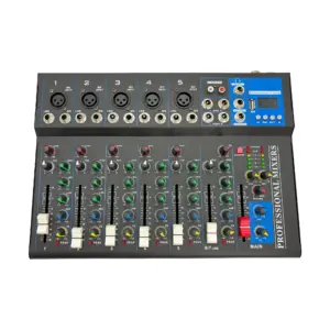 EA-F7 7-channel analog mixer overview