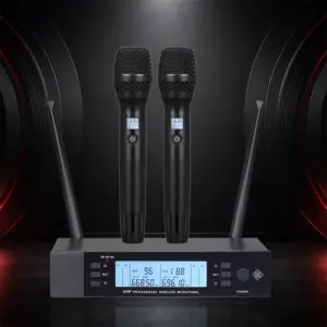 BEISMIC VM500 dual handheld UHF wireless microphone with receiver